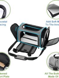 Airline-Approved Collapsible Pet Carrier – Up to 15lbs